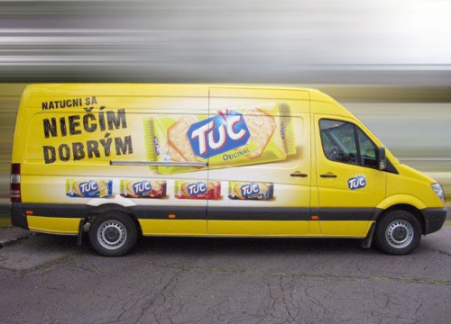 Polep auta pro TUC